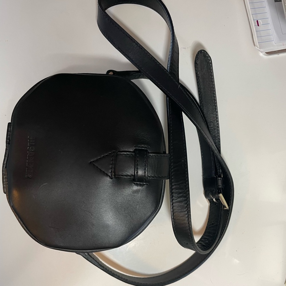 Jil Sander octagon shoulder bag